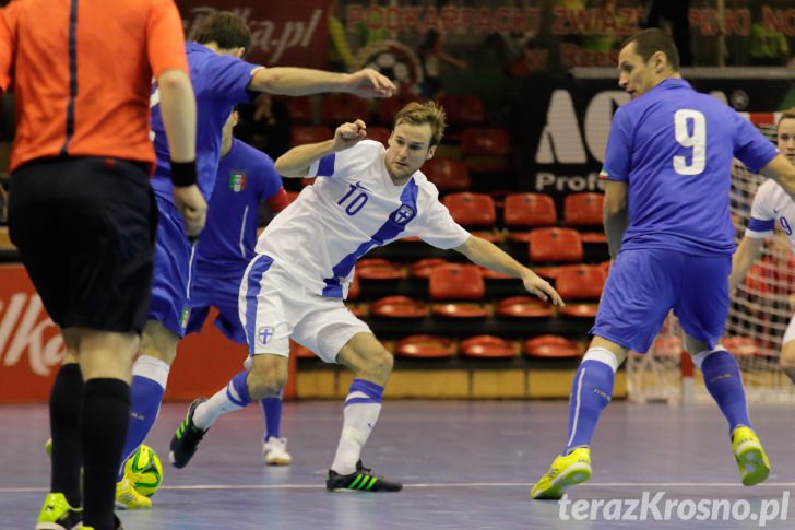 Futsal: Włochy - Finlandia 4:0