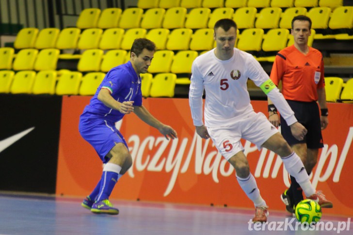 Futsal: Włochy - Białoruś 2:1