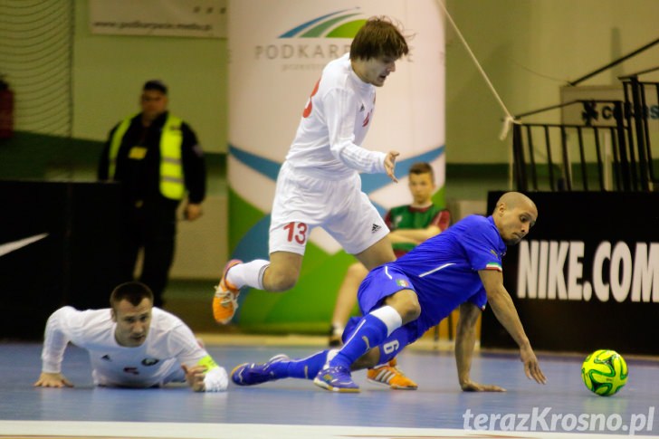 Futsal: Włochy - Białoruś 2:1