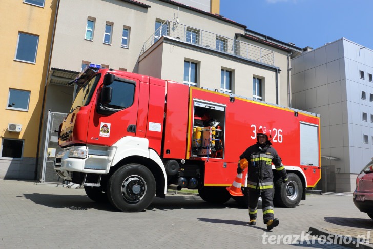Pożary na ul. Kolejowej w Krośnie