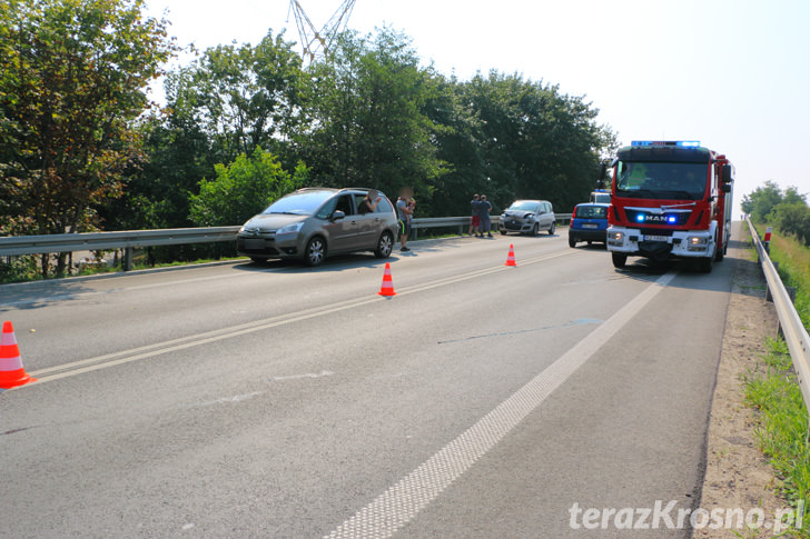 Zderzenie dwóch samochodów na ul. Podkarpackiej