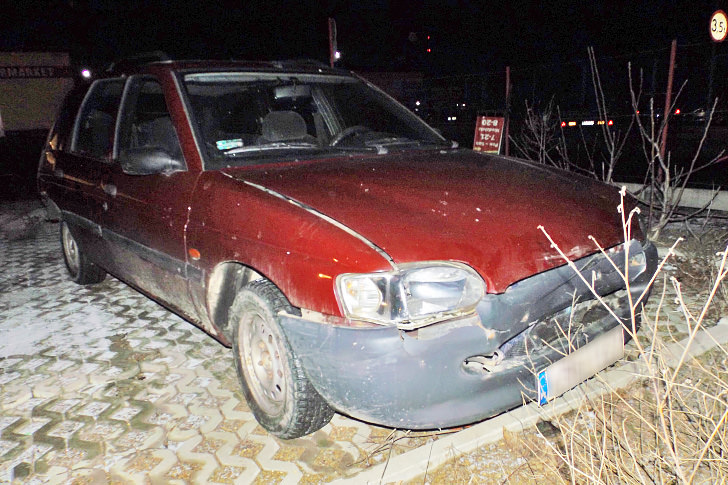 Zderzenie trzech samochodów w Rymanowie
