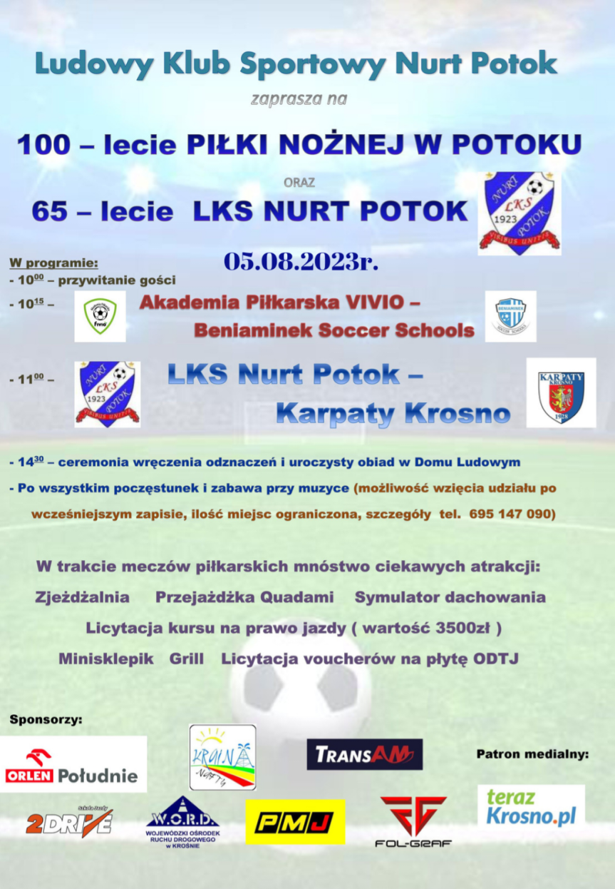 100-lecie piłki nożnej w Potoku