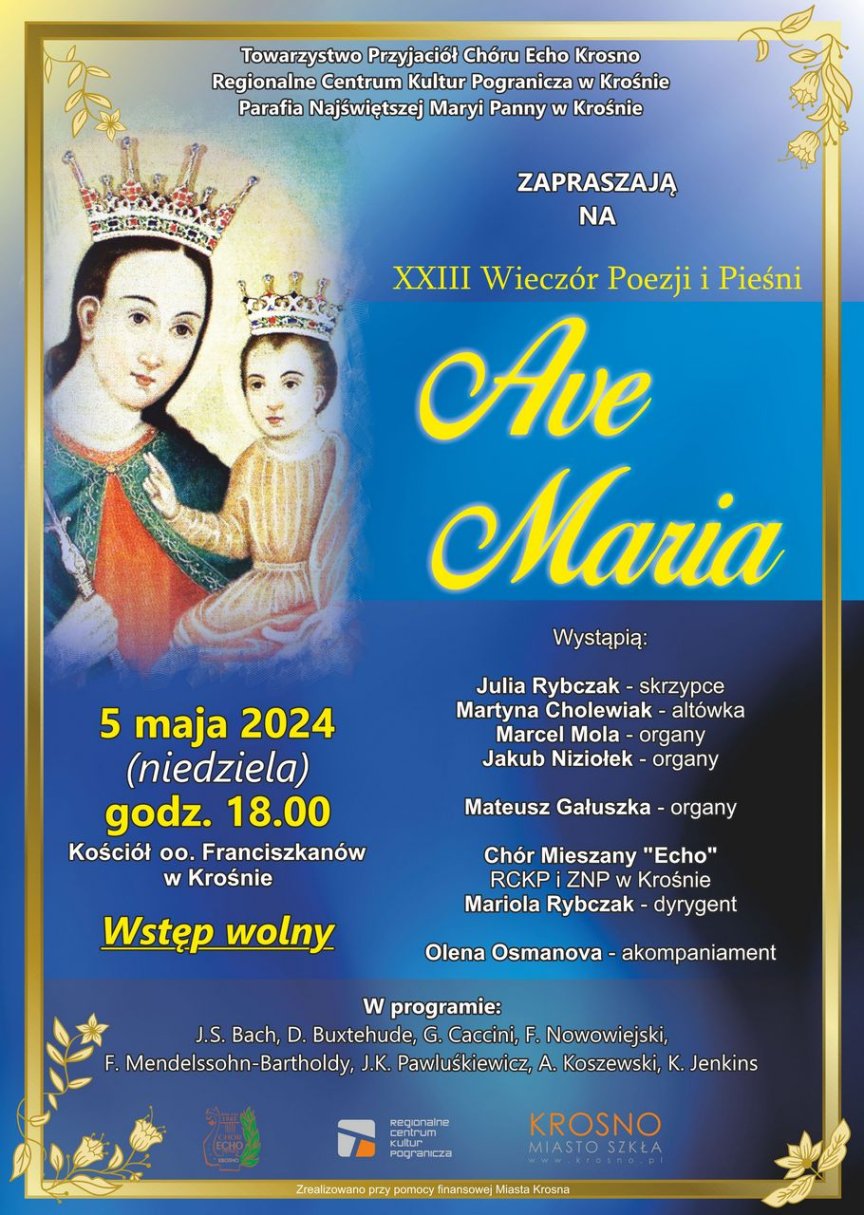 XXIII Wieczór Poezji i Pieśni "Ave Maria"