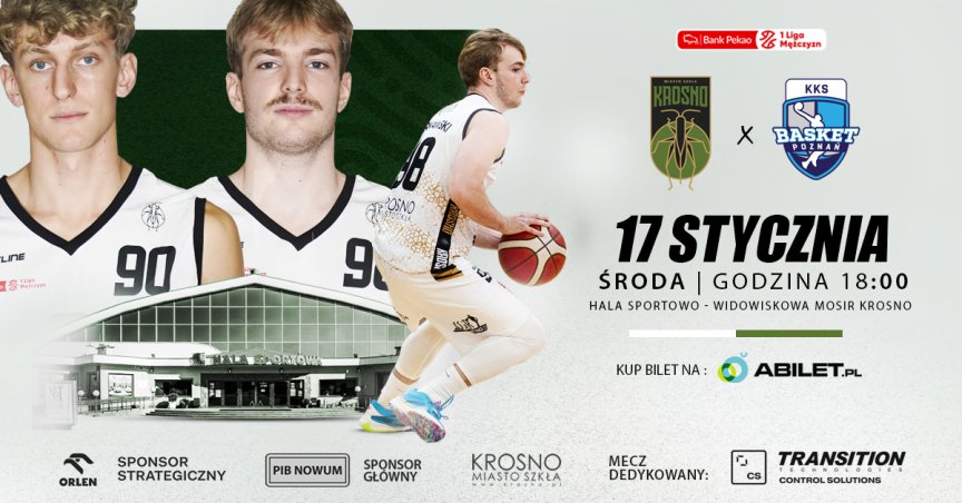Miasto Szkła Krosno - Enea Basket Poznań