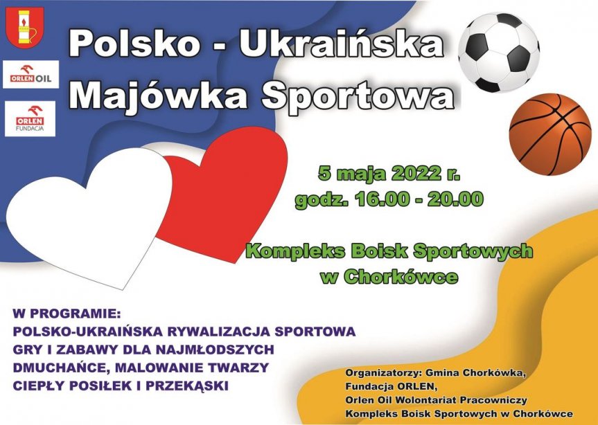 Polsko - Ukraińska majówka sportowa w Chorkówce