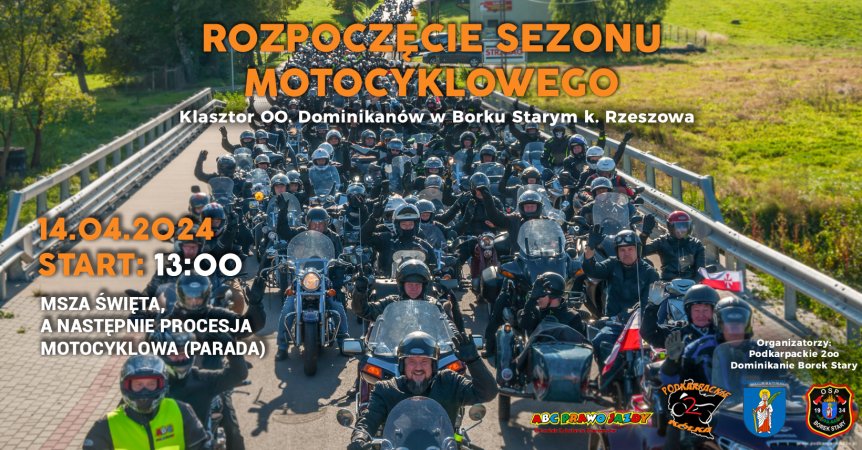 Rozpoczęcie sezonu motocyklowego w Borku Starym