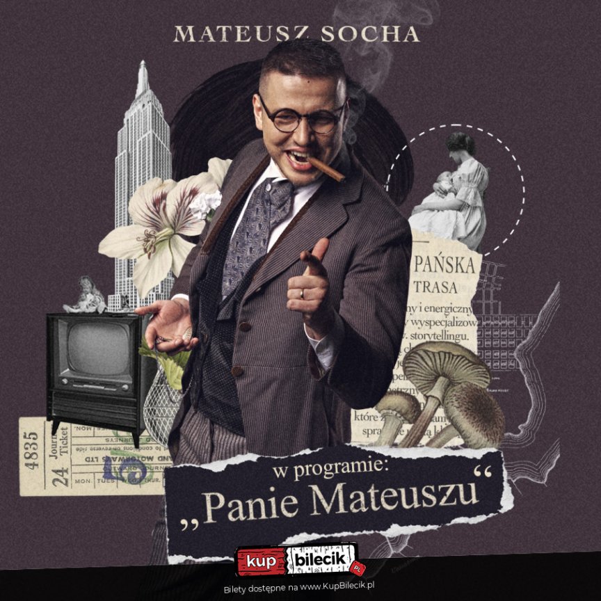 Stand-up: Mateusz Socha w Krośnie