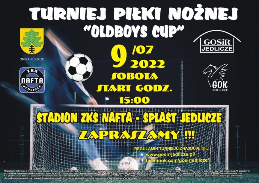 Turniej Piłki Nożnej "Oldboys Cup" w Jedliczu