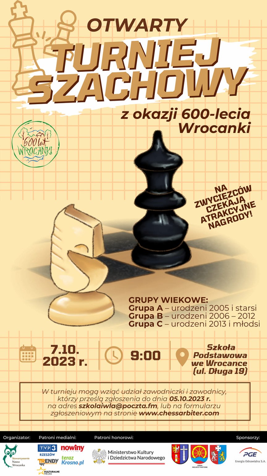 Turniej szachowy z okazji 600-lecia Wrocanki
