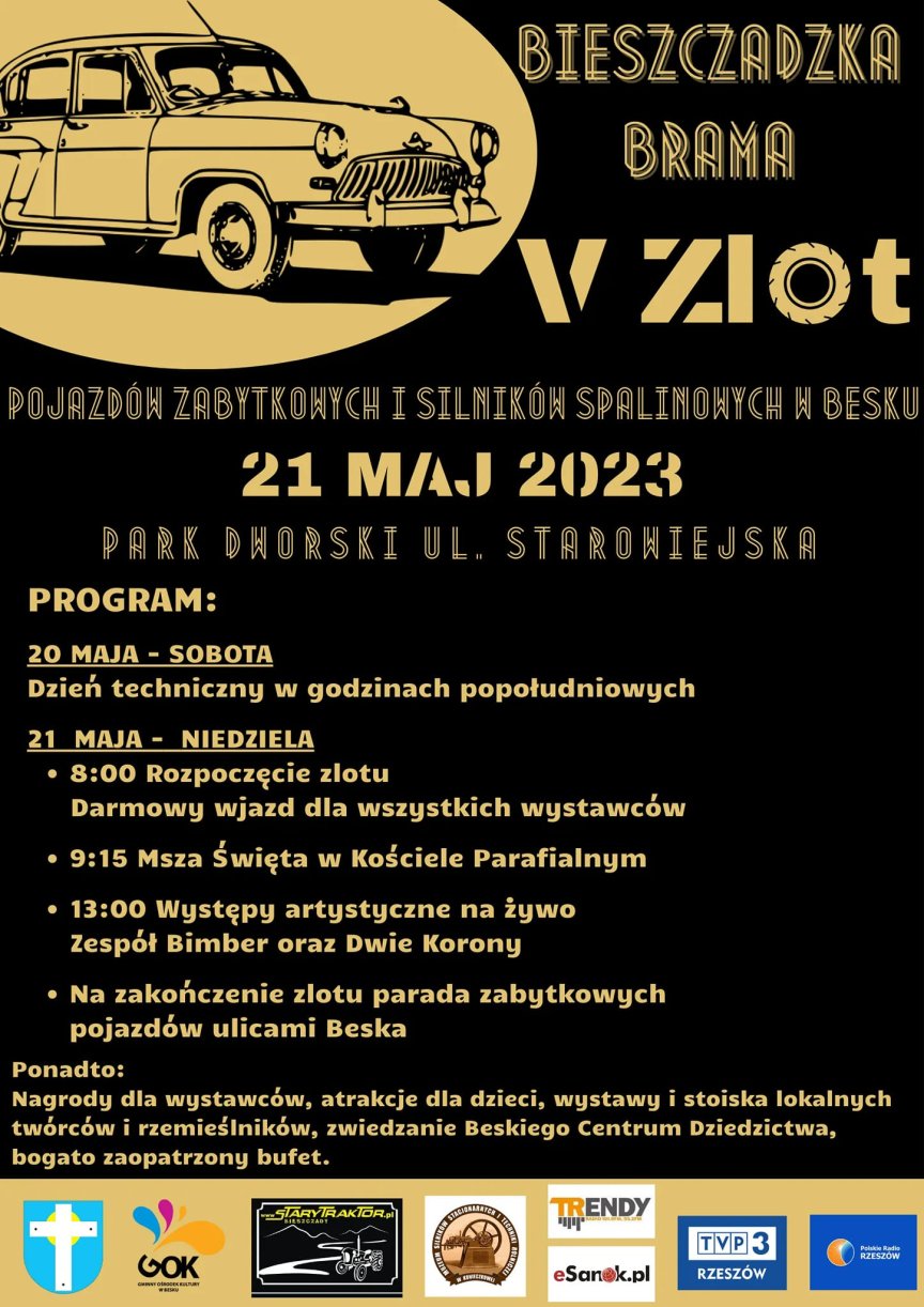 V Zlot Pojazdów Zabytkowych i Silników Spalinowych w Besku