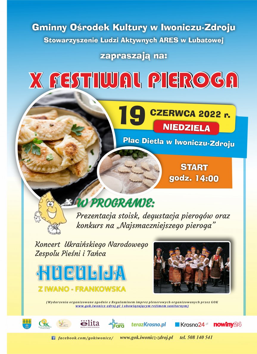 X Festiwal Pieroga w Iwoniczu-Zdroju