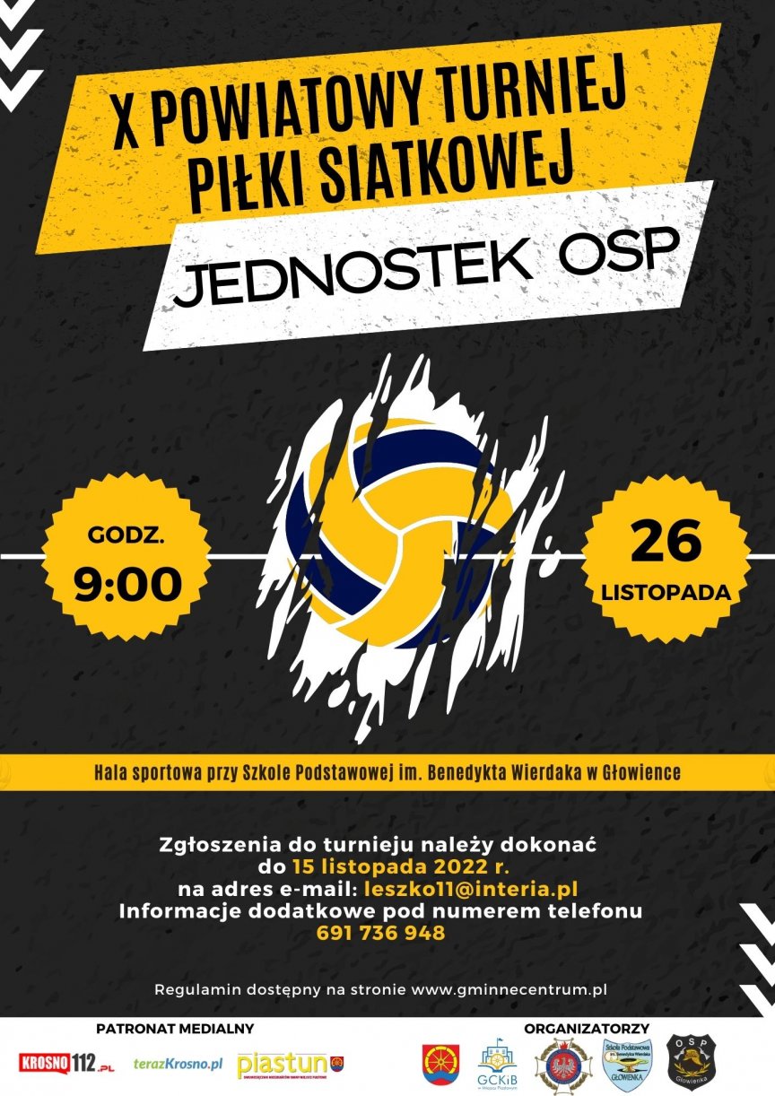 X Powiatowy Turniej Piłki Siatkowej Jednostek OSP w Głowience