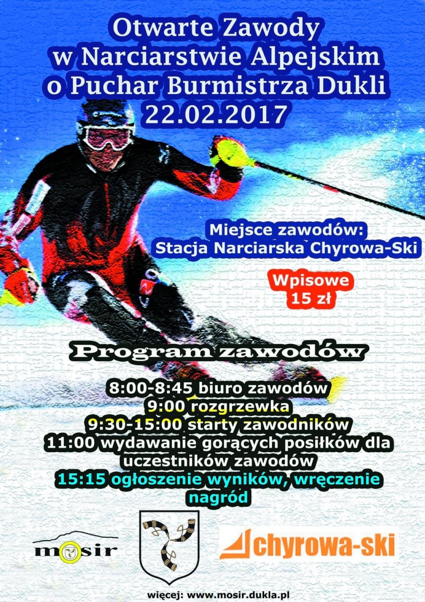 Zawody w narciarstwie alpejskim o Puchar Burmistrza Dukli, Chyrowa