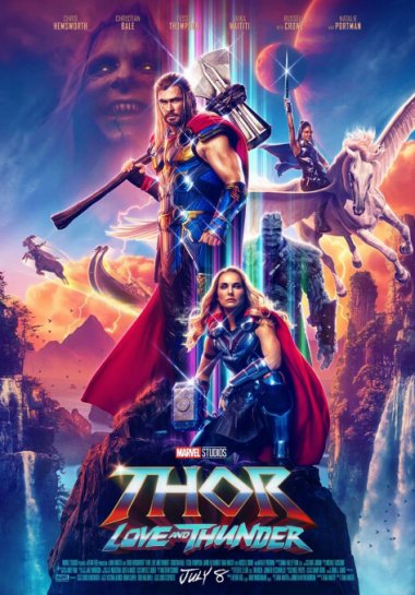 Plakat filmu Thor: miłość i grom