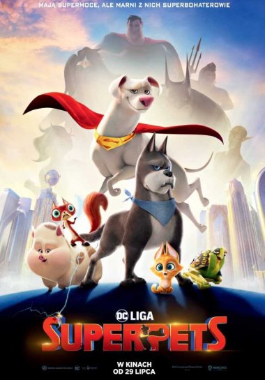 Plakat filmu DC Liga Super-Pets