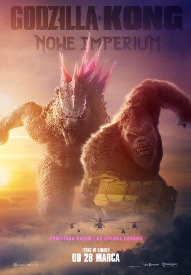 Plakat filmu Godzilla i Kong: Nowe imperium