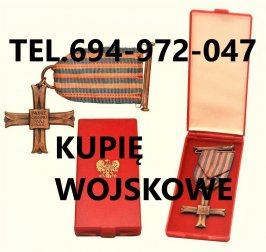 Kupie Wojskowe Stare Odznaczenia,Odznaki,Medale