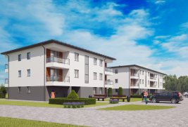 Nowe osiedle mieszkaniowe w Jaśle