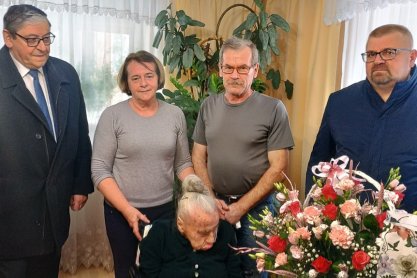 100. urodziny Pani Albiny Szwarc z Lubatowej