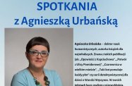 Agnieszka Urbańska i jej bohaterowie… spotkania w bibliotece zapowiedź