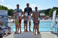 Familijne zawody pływackie w Rymanowie-Zdroju