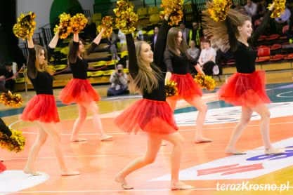Fragolin Cheerleaders podczas meczu Miasta Szkła Krosno [ZDJĘCIA]