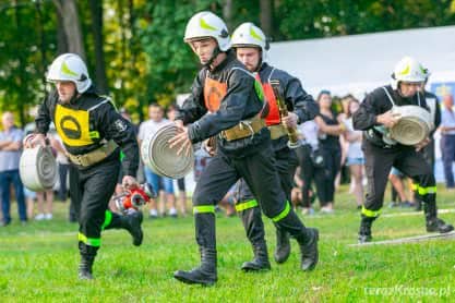 Gminne zawody sportowo - pożarnicze w Wojkówce 