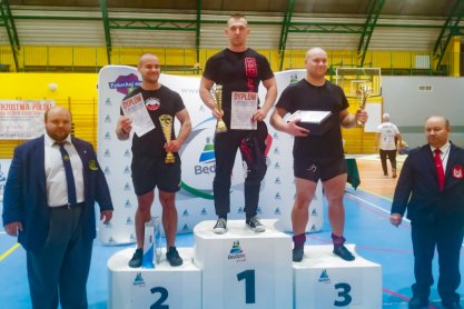 Mateusz Winnicki w mistrzostwach Polski w trójboju siłowym