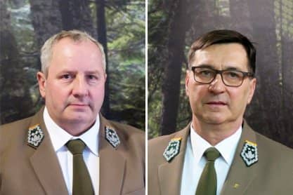 Nowy dyrektor i zastępca RDLP w Krośnie