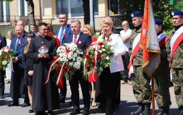 Uroczystości patriotyczne w Jedliczu z okazji Konstytucji 3 Maja