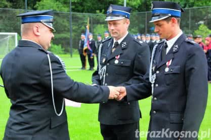 OSP Klimkówka oficjalnie z nowym wozem bojowym