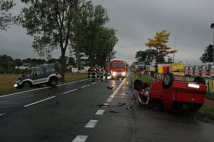 Siedem osób rannych w wypadku na DK 28 w Rymanowie