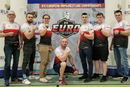 Spartan Rymanów na podium Mistrzostw Europy w Armwrestlingu