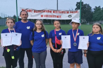 Srebrny medal na Mistrzostwach Polski Łuczników dla ŁUKS Jedlicze