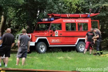 Strażacy ewakuowali uwięzionych w Parku Linowym