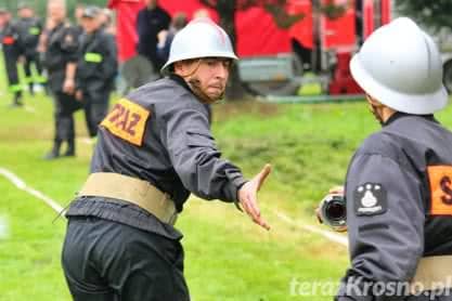 Strażacy z Gminy Jedlicze i Miasta Krosna rywalizowali w Dobieszynie