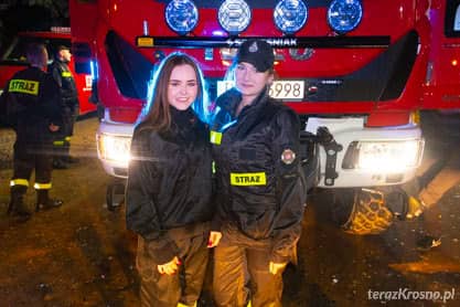 Strażacy z Kobylan przywitali nowy wóz