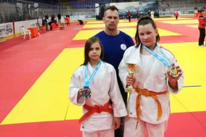 Sukces zawodniczek UKS Skorpion Judo na turnieju w Budapeszcie