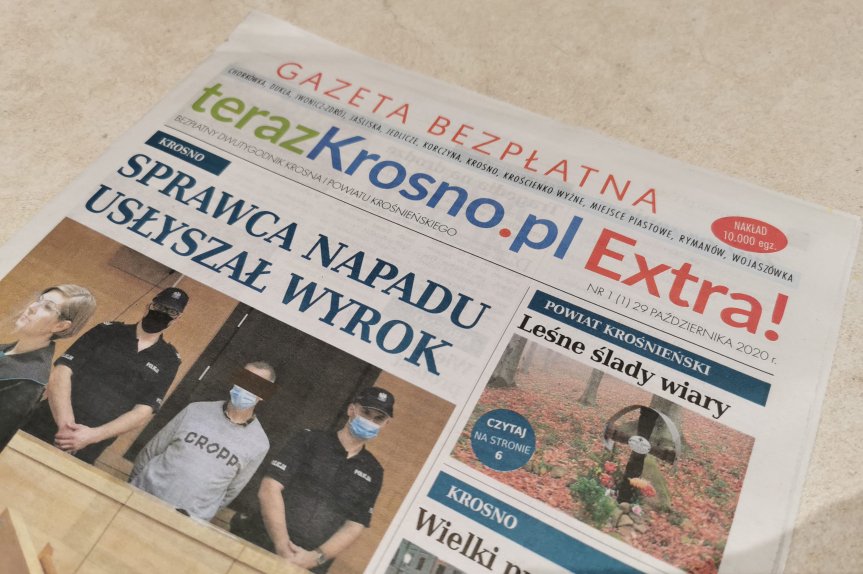 terazKrosno.pl EXTRA! Bezpłatna gazeta miasta Krosna i powiatu krośnieńskiego