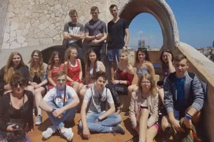 Uczniowie Budowlanki na praktykach w Barcelonie