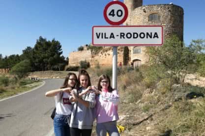 Uczniowie Szkoły Podstawowej w Długiem w Hiszpanii