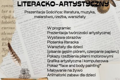 Warsztaty literacko-artystyczne w Jasiu Wędrowniczku 