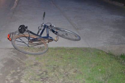 Wypadek w Odrzykoniu, ranny rowerzysta