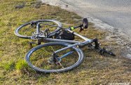 Wypadek w Rogach. Poszkodowany rowerzysta