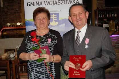 Złote Gody par z gminy Wojaszówka