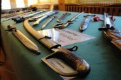 Wystawa broni w Łękach Dukielskich