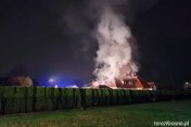 Pożar altany i budynku w Świerzowej Polskiej