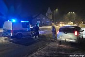 Zderzenie dwóch samochodów w Krośnie
