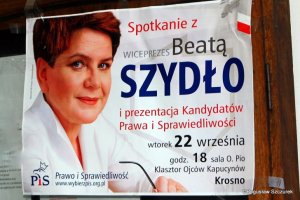 Beata Szydło w Krośnie